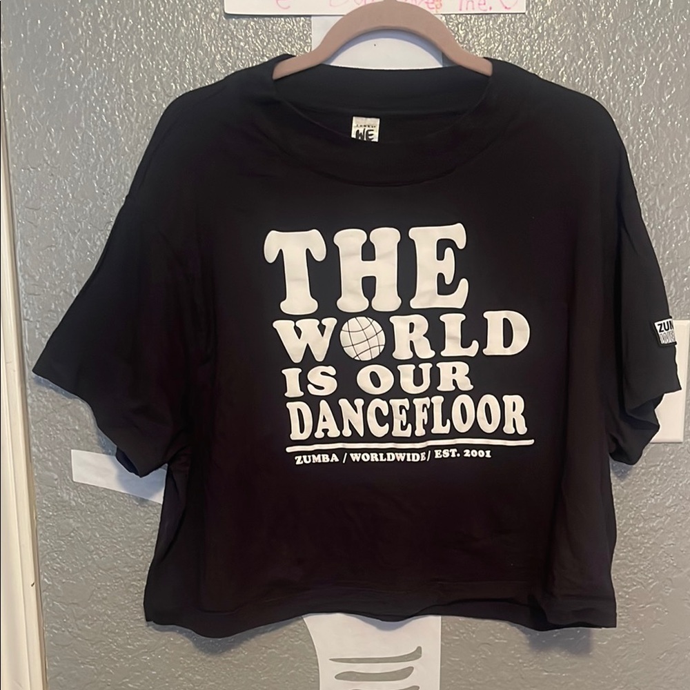 Zumba Black Graphic Tee